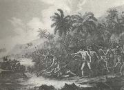 william r clark cook dodades av hawaianer i febri 1779 oil on canvas